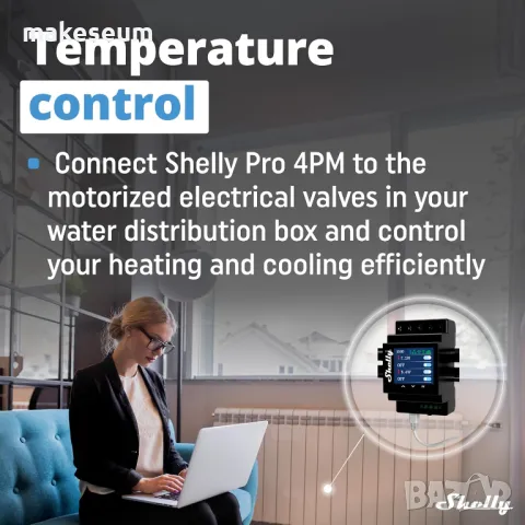 Shelly Pro 4PM , снимка 2 - Друга електроника - 48654417