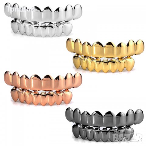 Hip Hop Grillz 8 set / Хип хоп грилз 8 комплект, снимка 3 - Други - 29802898