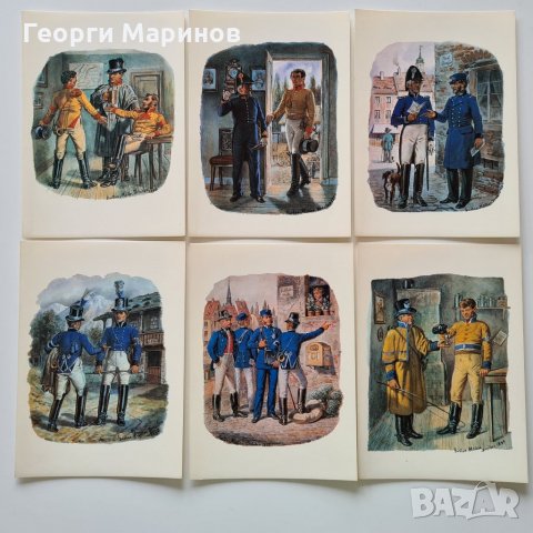 Пощенски картички с мотиви на Gustav Otto Müller, цялата колекция, 1965 г., снимка 2 - Колекции - 31943893