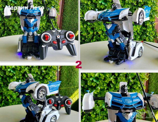 Полицейски коли. Трансформърси. Радиоуправляеми. , снимка 7 - Електрически играчки - 39783130