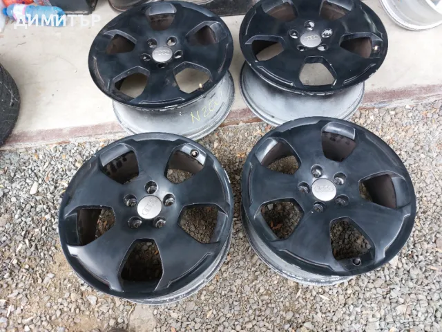 4БР.АЛУМИНИЕВИ ДЖАНТИ 17ки за AUDI 5x112 7,5j et58, снимка 2 - Гуми и джанти - 48697775