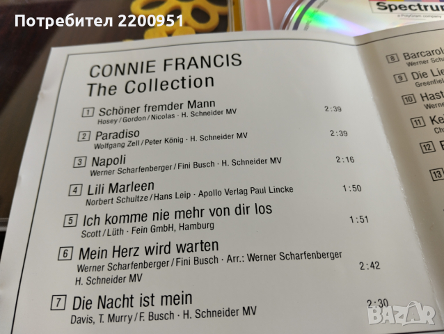 CONNIE FRANCIS, снимка 4 - CD дискове - 44517787
