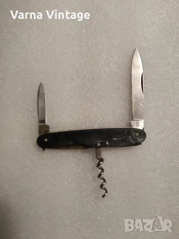 Стар сгъваем нож BARON  SOLINGEN Германия. марк., снимка 5 - Колекции - 48540121