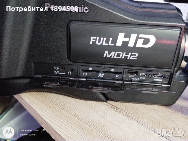 Камера Panasonic fullHD MDH2, снимка 6 - Камери - 44424617