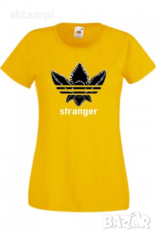 Дамска Тениска Stranger Adidas,Филм,Сериал,, снимка 10 - Тениски - 37314522