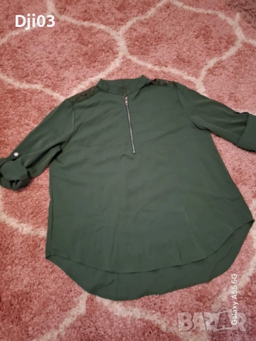 Дамска Риза с дантела, снимка 4 - Ризи - 54348111