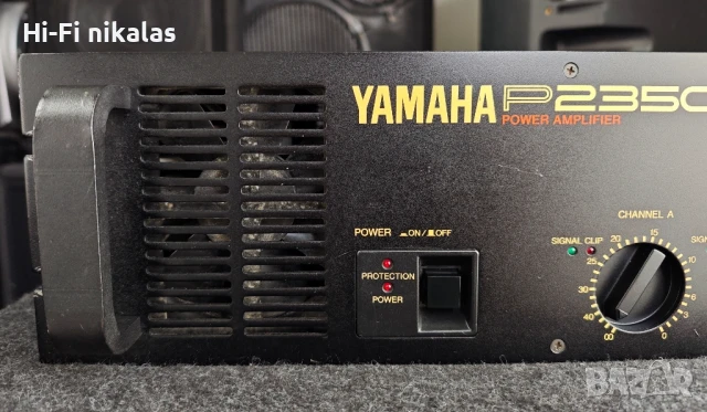 професионално стъпало усилвател YAMAHA P 2350, снимка 2 - Ресийвъри, усилватели, смесителни пултове - 50662983