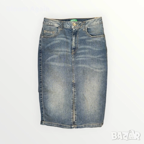 Дамска дънкова пола Benetton