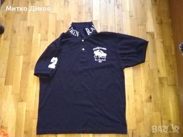 Polo Ralph Lauren №2 спортна маркова тениска 100% памук размер М, снимка 2 - Тениски - 39859298