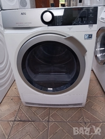 Сушилня с термопомпа АЕГ Aeg Series 8000 A+++ 9кг 2 години гаранция!, снимка 10 - Сушилни - 51945434
