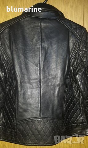 Дамско кожено яке Massimo Dutti 2, снимка 5 - Якета - 29638819