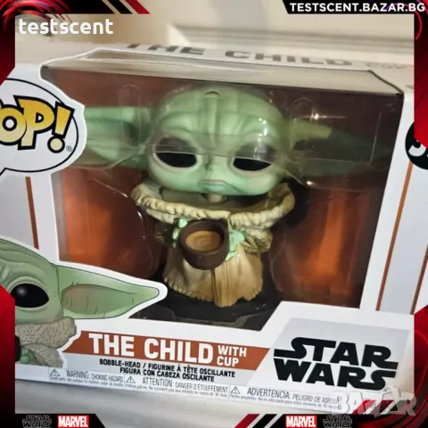 Funko POP! Star Wars The Mandalorian The Child Grogu Детето Грогу фигурка 378 Междузвездни Войни, снимка 1 - Фигурки - 49443360