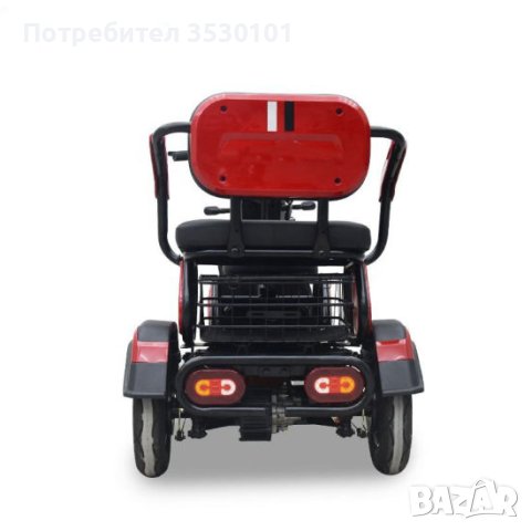 Електрическа триколка SL-05 RED, снимка 5 - Мотоциклети и мототехника - 42468512