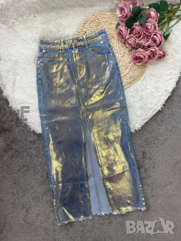 Дънкова Пола , снимка 2 - Поли - 50437898