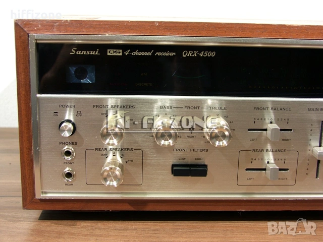 Ресивър  Sansui qrx-4500 , снимка 4 - Ресийвъри, усилватели, смесителни пултове - 54053893