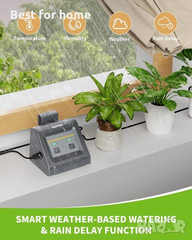 Автоматична WiFi система за напояване RAINPOINT WiFi, снимка 6 - Напояване - 42466864