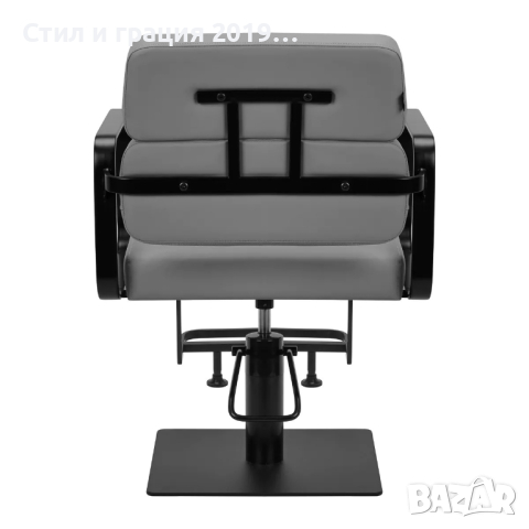 Фризьорски стол Gabbiano Porto -бежово/черно/сив, снимка 7 - Фризьорски столове - 44764814