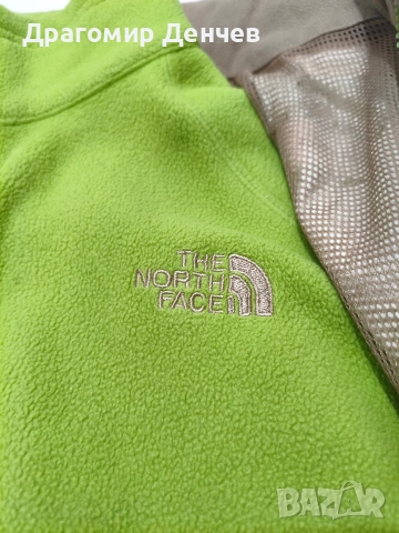 Дамско двуслойно яке North Face с прибираща се качулка L, снимка 7 - Якета - 52916802