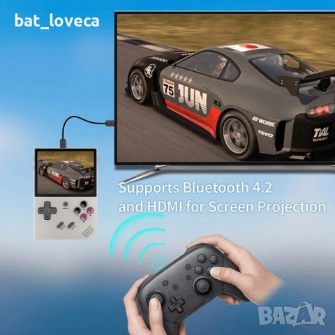 Нова Ретро конзола ANBERNIC RG35XX PLUS с игри, снимка 13 - Други игри и конзоли - 53925534