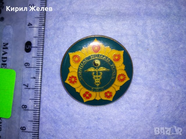 S.H.Y. SPIRITUAL HUMAN YOGA Рядка КОЛЕКЦИОНЕРСКА ЗНАЧКА на МЕЖДУНАРОНА ЙОГА - АСОЦИАЦИЯ 35392, снимка 5 - Колекции - 39809056