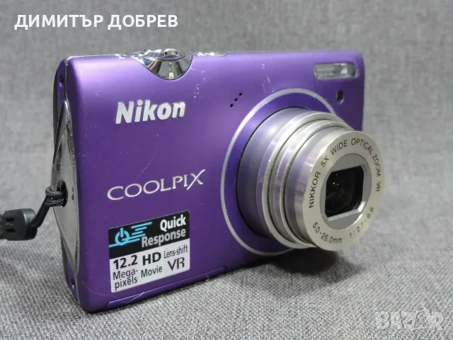 ЦИФРОВ ФОТОАПАРАТ NIKON COOLPIX S5100 12.2MP CCD DIGITAL CAMERA Y2K DIGICAM, снимка 5 - Фотоапарати - 55976426