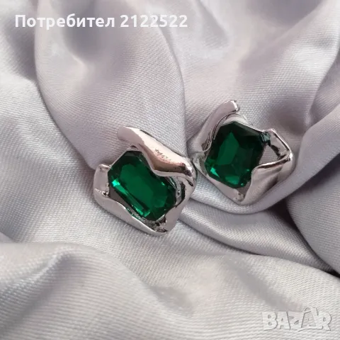 Обеци на клипс, снимка 7 - Обеци - 40874930