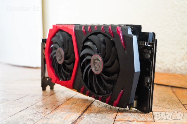 MSI GeForce GTX 1060 GAMING X 6G, снимка 3 - Видеокарти - 54020602