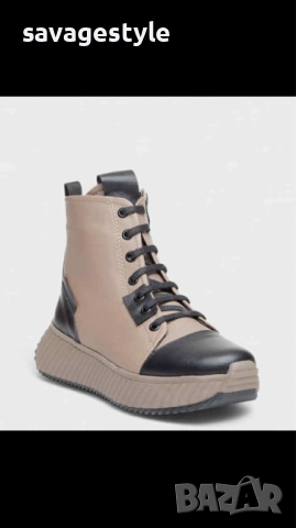 Дамски боти естествена кожа Нота бенне български