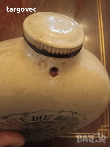 Оригинална старинна гореща бутилка грейка, снимка 2 - Антикварни и старинни предмети - 39541333
