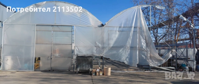 Метална конструкция за оранжерия - 320 кв. м, снимка 6 - Оранжерии - 53150580