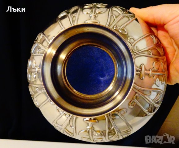 Посребрена фруктиера,купа Vera Lucino. , снимка 8 - Антикварни и старинни предмети - 31804441