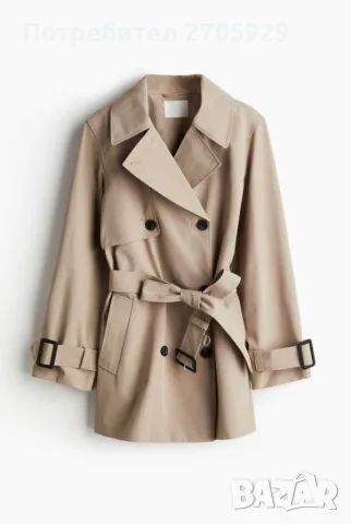 H&M Нов тренчкот, размер XL/XXL