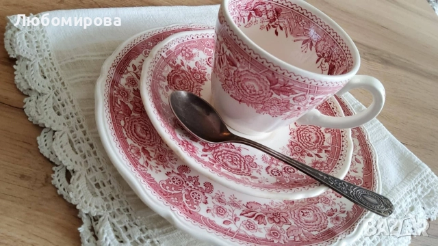 Villeroy & Boch,серия Burgulend/ 4 сета, снимка 4 - Антикварни и старинни предмети - 52797614