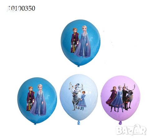 Различни сетове балони с Елза , Анна и Олаф , снимка 9 - Други - 32437793