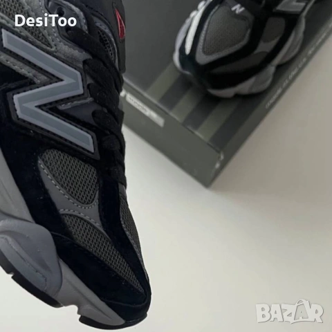 New Balance 9060 "Black/Grey" , снимка 3 - Маратонки - 54335048