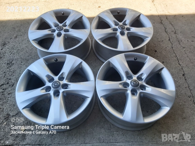 4 броя алуминиеви джанти за Opel Astra K 17, снимка 2 - Гуми и джанти - 51524110