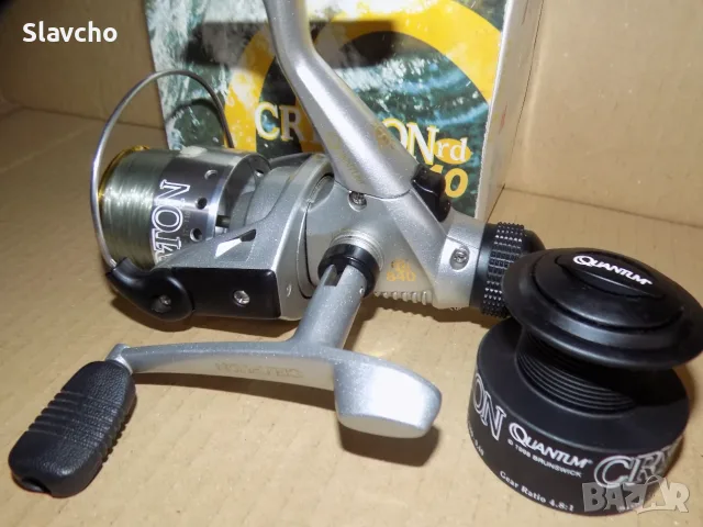 Риболовна макара Quantum CRYPTON rd 840/ Made in Korea, снимка 9 - Макари - 56301218