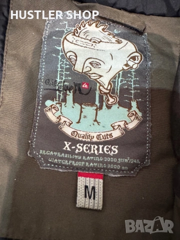 Мъжко водо и ветро устойчиво яке QUICKSILVER. Размер М, снимка 9 - Якета - 54155758