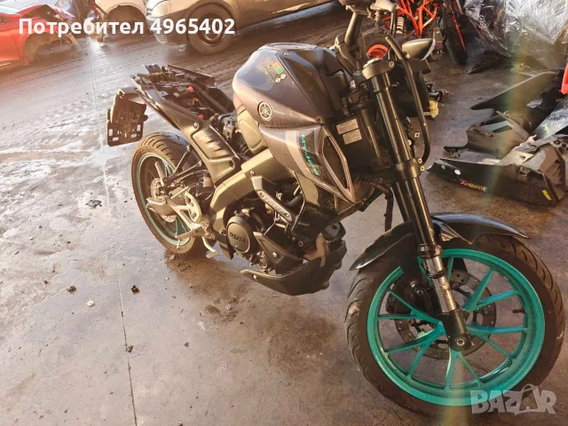 MT 125 на части, снимка 5 - Мотоциклети и мототехника - 56429163