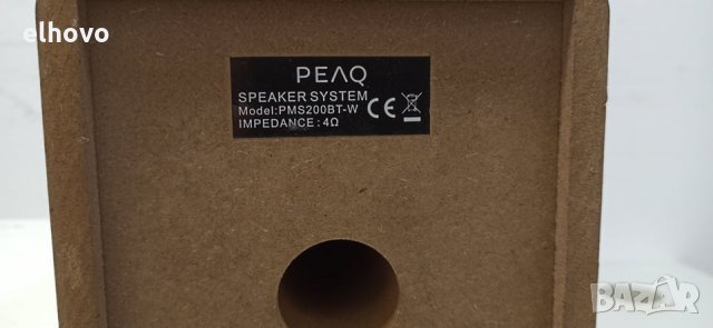 Аудио система PEAQ PMS200BT-W, снимка 4 - Аудиосистеми - 30915919