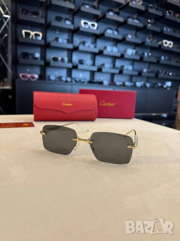 очила с черен обикновен калъф и ув защита prada cartier , снимка 15 - Слънчеви и диоптрични очила - 52023106