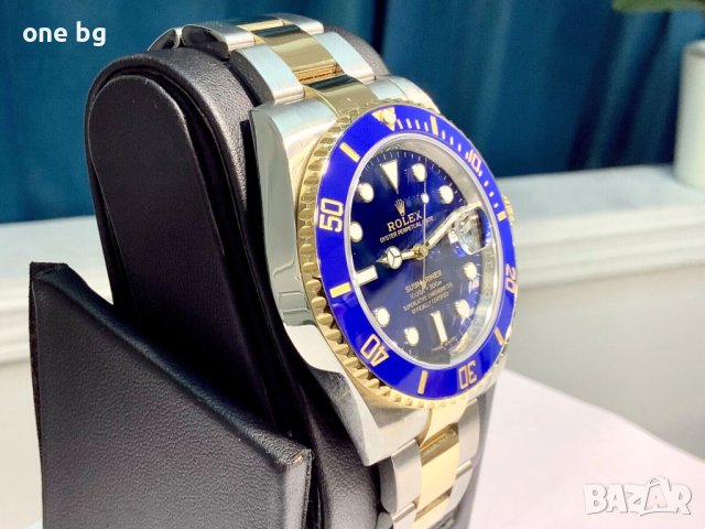Rolex Submariner Two tone Blue Ocean, снимка 7 - Мъжки - 40519430