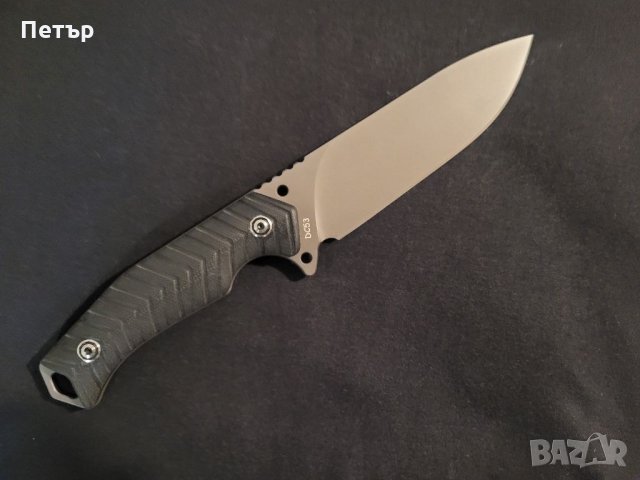 Ловен тактически нож острие DC53 G10 full tang 
