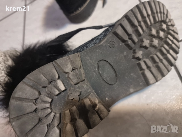 Oscar дамски боти естествен косъм, снимка 3 - Дамски боти - 52972063