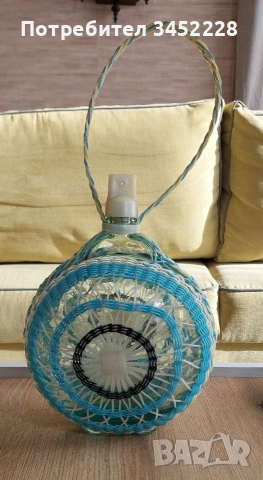 Бъклица стъклена ретро за ценители , снимка 2 - Антикварни и старинни предмети - 54091104