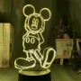 Mickey Mouse 3D LED лампа, снимка 2