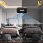 Igzyz шпионска камера WiFi, 4K/1080P часовникова скрита безжична камера с нощно виждане, снимка 6