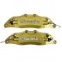 метални капаци за спирачни апарати Brembo Брембо комплект 2 броя Златни, снимка 3