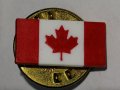 Значка с канадски флаг , снимка 1 - Колекции - 37000499