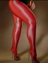  3XL/5XL Червен чорапогащник ликра , снимка 1